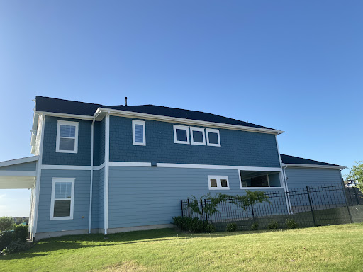 Completed residential roof replacement in Fort Worth Texas