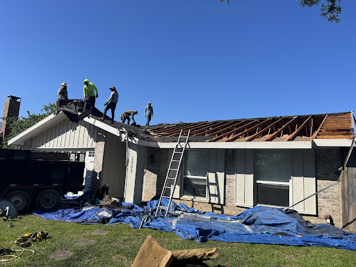 Commercial flat roof installation Fort Worth Texas